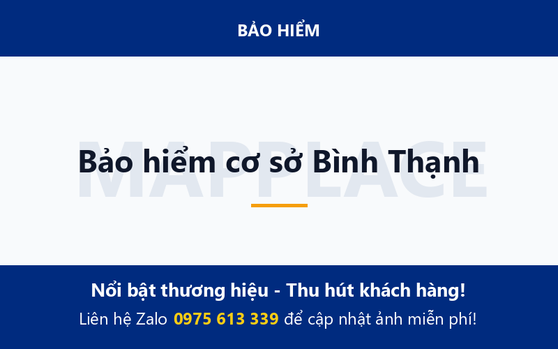 Bảo hiểm cơ sở Bình Thạnh