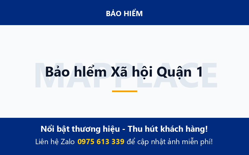 Bảo hlểm Xã hội Quận 1
