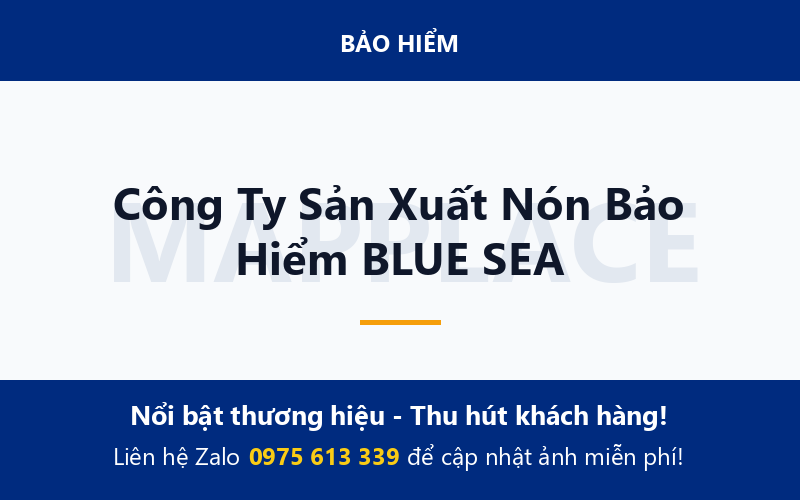 Công Ty Sản Xuất Nón Bảo Hiểm BLUE SEA