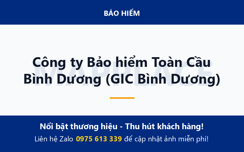 Công ty Bảo hiểm Toàn Cầu Bình Dương (GIC Bình Dương)
