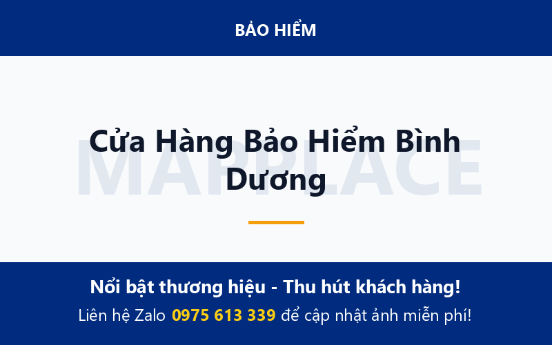 Cửa Hàng Bảo Hiểm Bình Dương