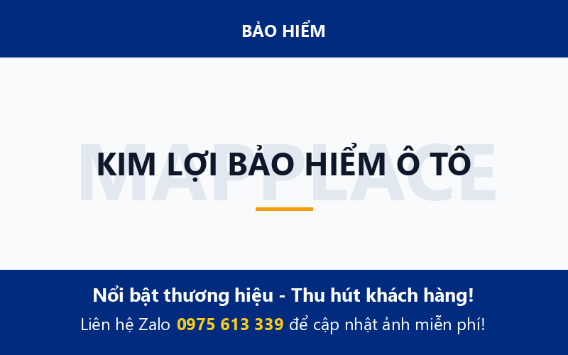 KIM LỢI BẢO HIỂM Ô TÔ
