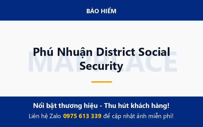 Phú Nhuận District Social Security