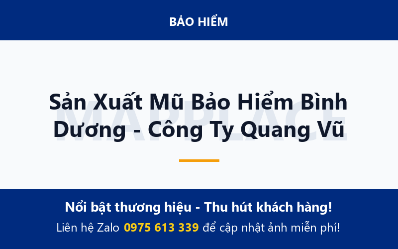 Sản Xuất Mũ Bảo Hiểm Bình Dương - Công Ty Quang Vũ