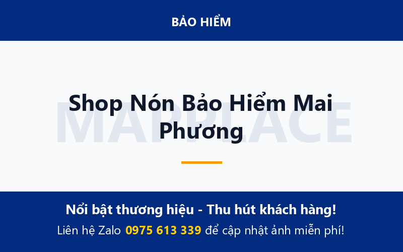 Shop Nón Bảo Hiểm Mai Phương