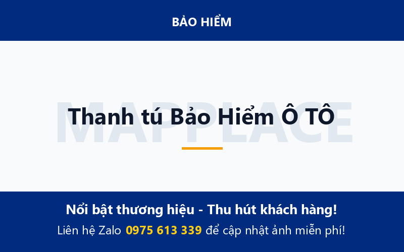 Thanh tú Bảo Hiểm Ô TÔ