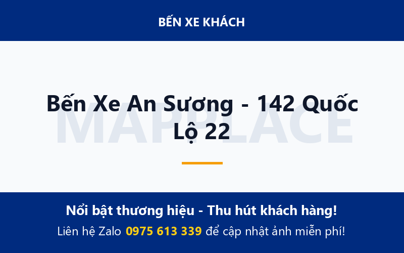 Bến Xe An Sương - 142 Quốc Lộ 22