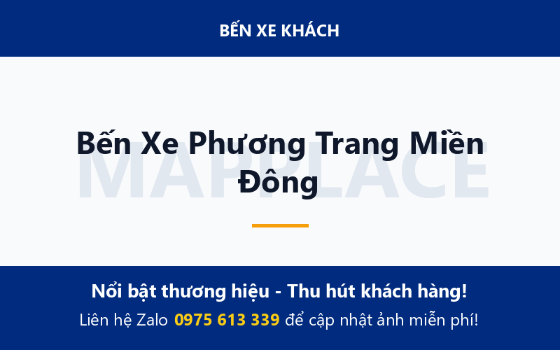 Bến Xe Phương Trang Miền Đông