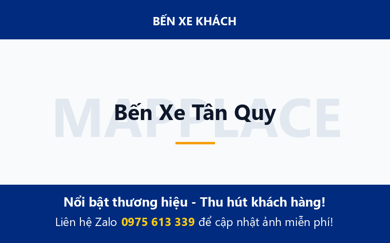 Bến Xe Tân Quy