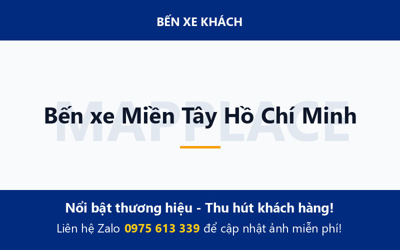 Bến xe Miền Tây Hồ Chí Minh