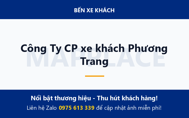Công Ty CP xe khách Phương Trang