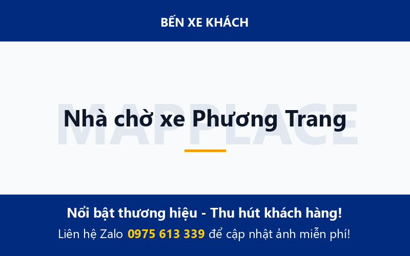 Nhà chờ xe Phương Trang
