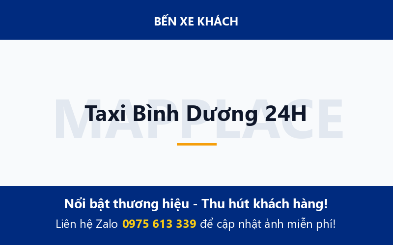 Taxi Bình Dương 24H