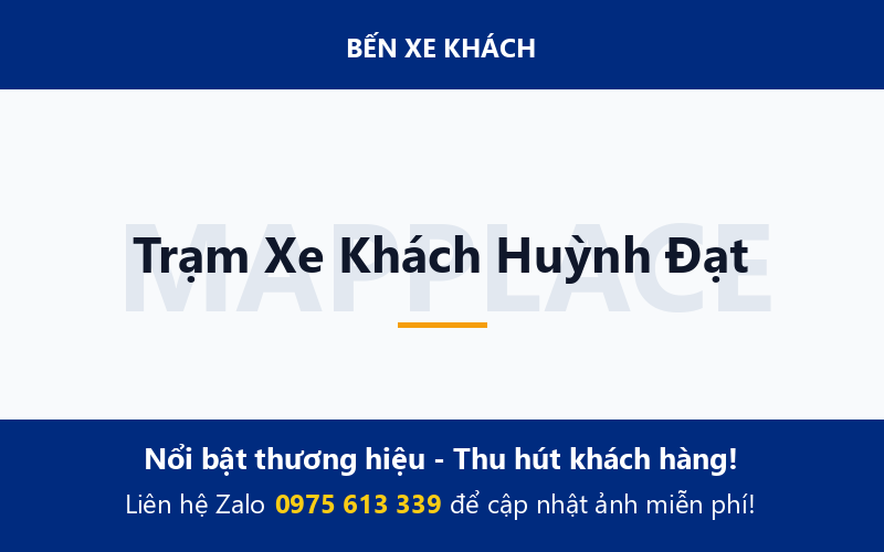 Trạm Xe Khách Huỳnh Đạt