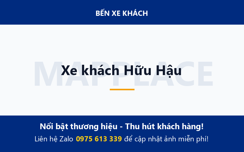 Xe khách Hữu Hậu