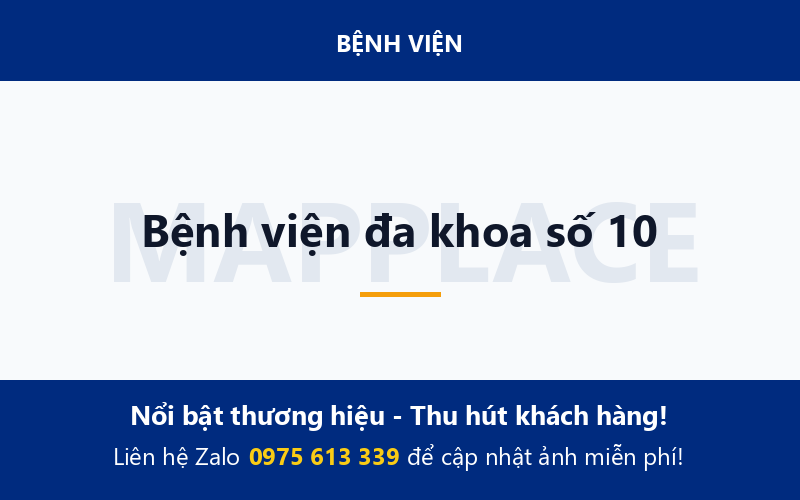 Bệnh viện đa khoa số 10