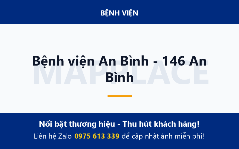 Bệnh viện An Bình - 146 An Bình