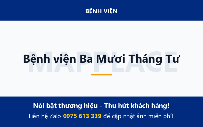 Bệnh viện Ba Mươi Tháng Tư