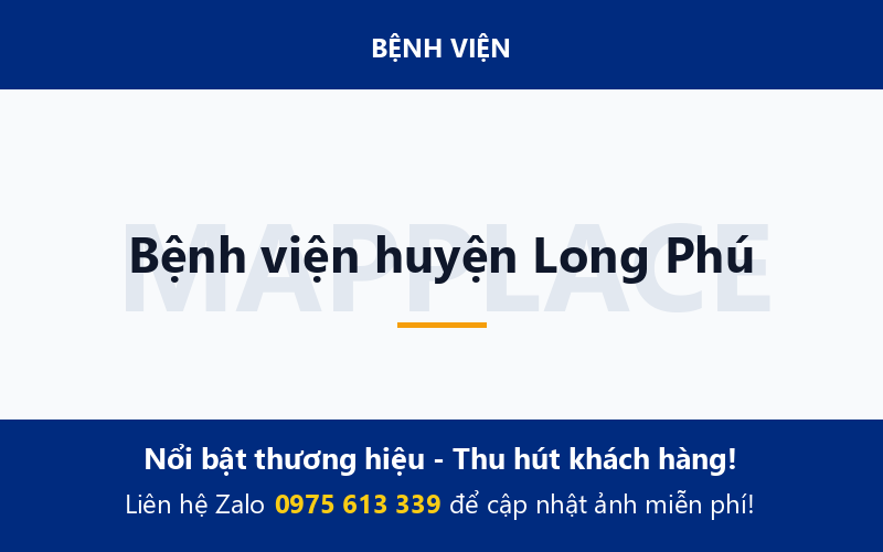 Bệnh viện huyện Long Phú