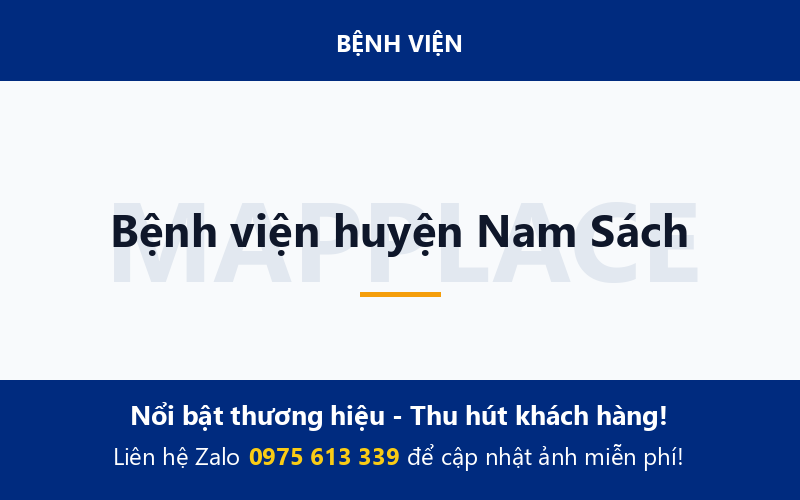 Bệnh viện huyện Nam Sách