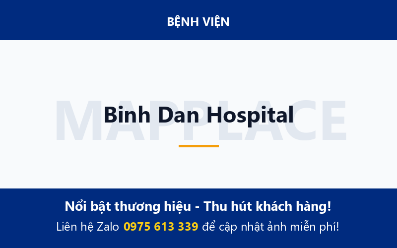 Binh Dan Hospital