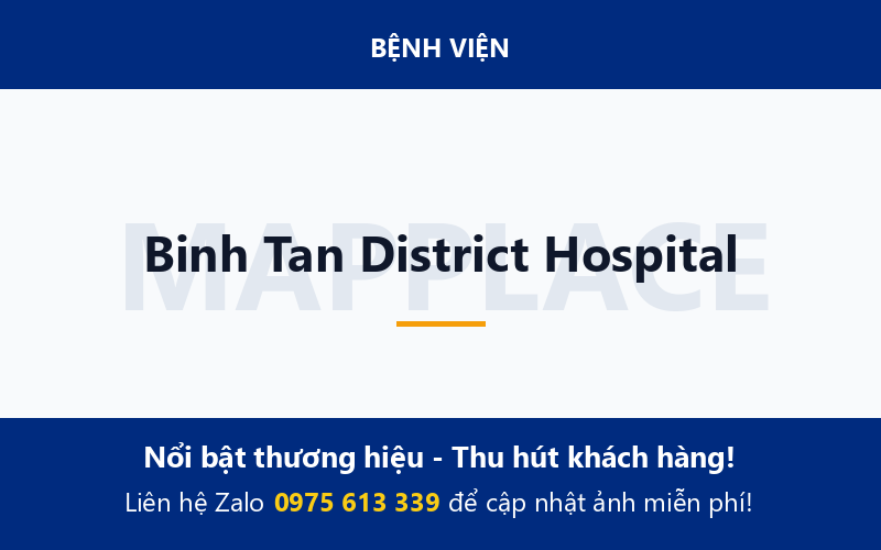 Binh Tan District Hospital