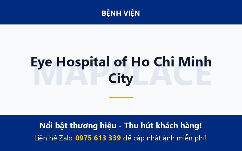Eye Hospital of Ho Chi Minh City