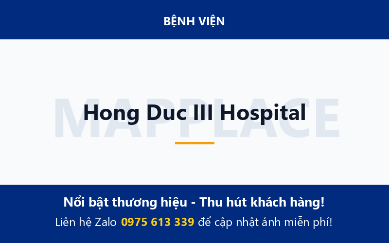 Hong Duc III Hospital