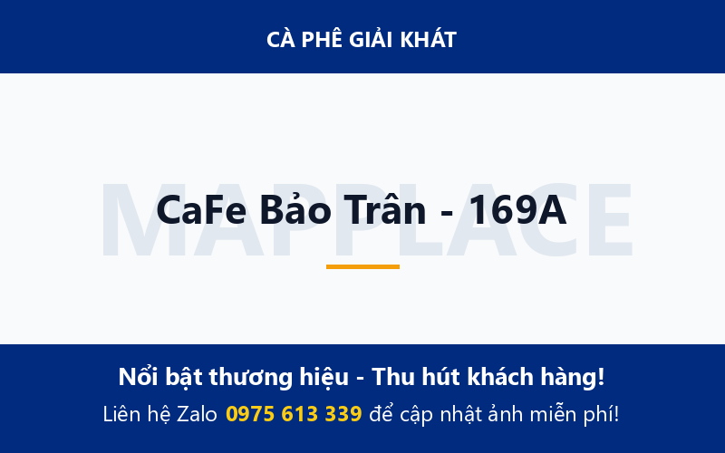 CaFe Bảo Trân - 169A