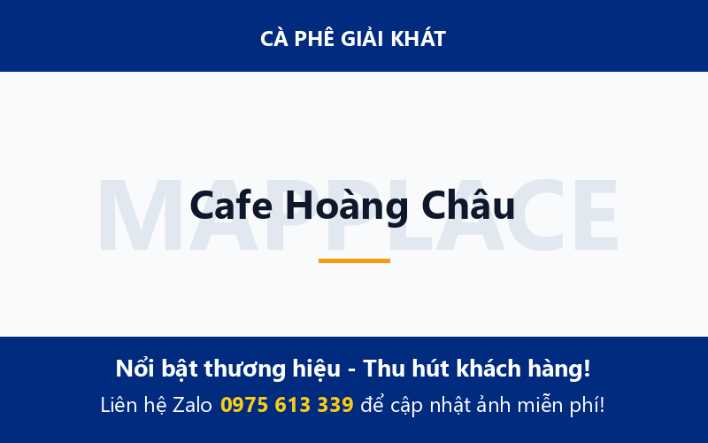 Cafe Hoàng Châu