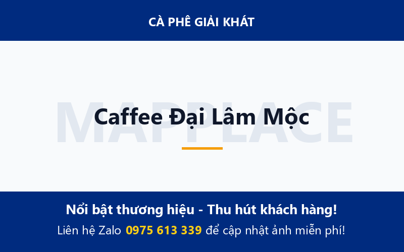 Caffee Đại Lâm Mộc
