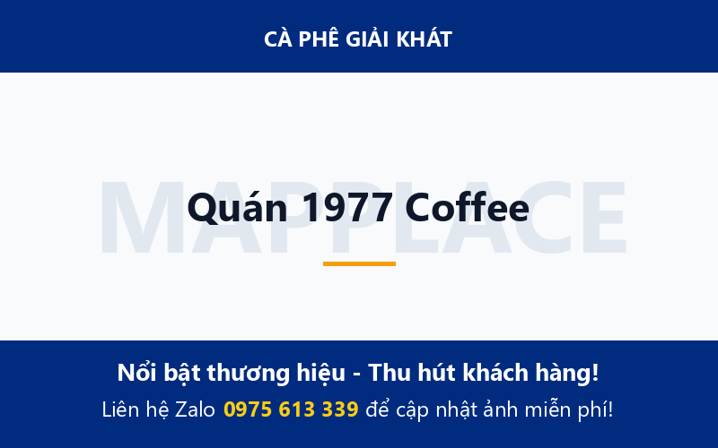 Quán 1977 Coffee