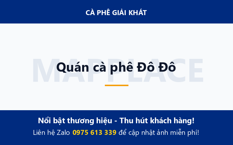 Quán cà phê Đô Đô