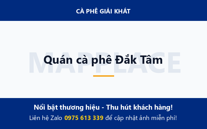 Quán cà phê Đắk Tâm