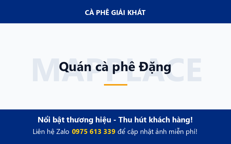 Quán cà phê Đặng