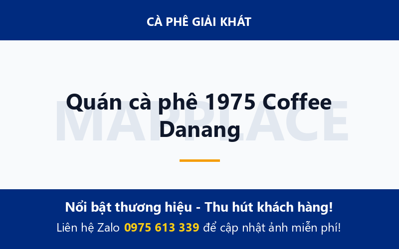 Quán cà phê 1975 Coffee Danang