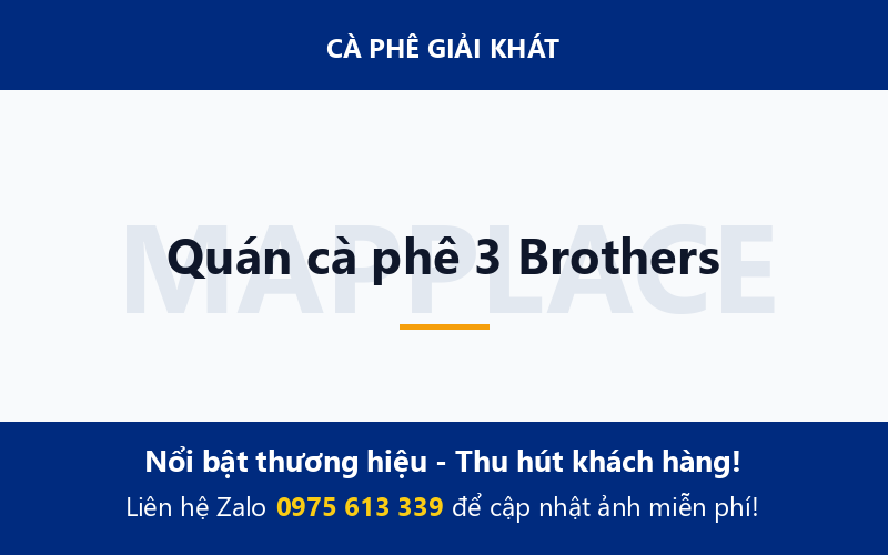 Quán cà phê 3 Brothers