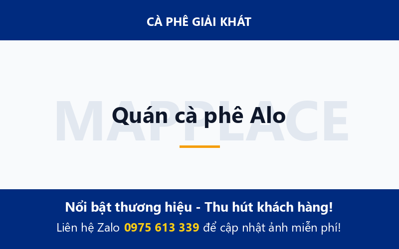 Quán cà phê Alo
