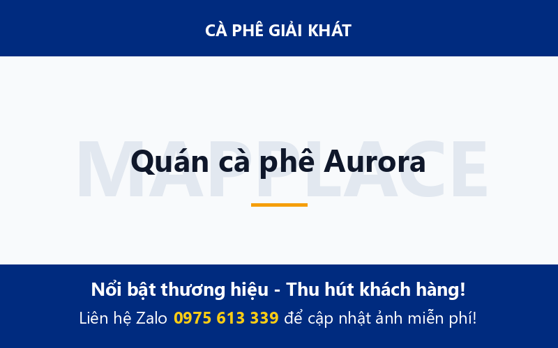 Quán cà phê Aurora