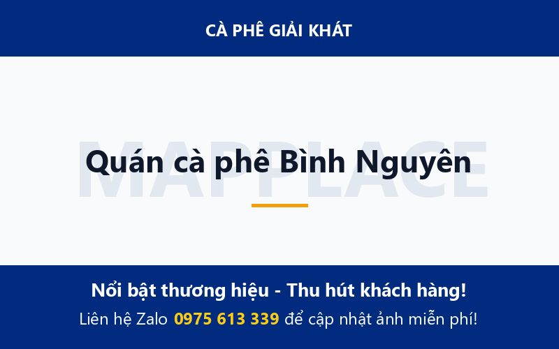 Quán cà phê Bình Nguyên