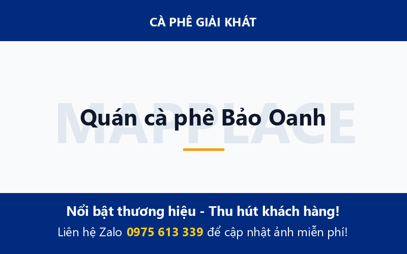Quán cà phê Bảo Oanh