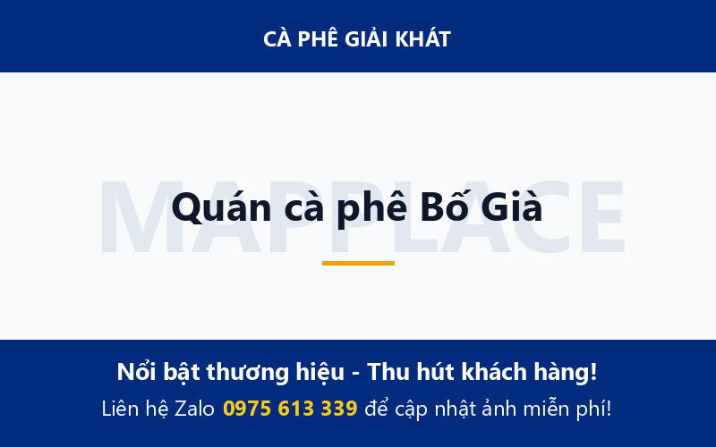 Quán cà phê Bố Già
