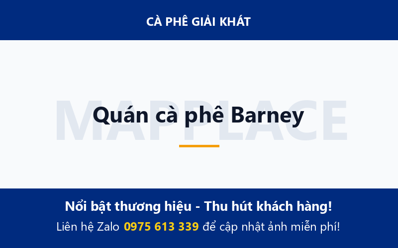 Quán cà phê Barney