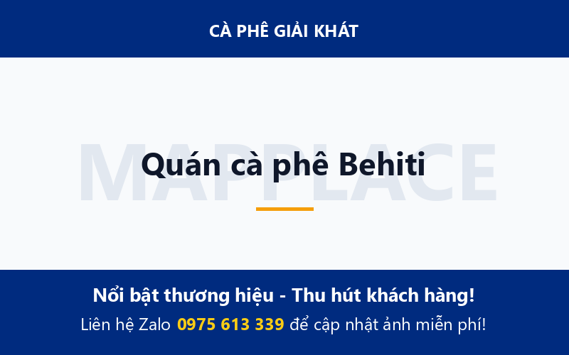 Quán cà phê Behiti