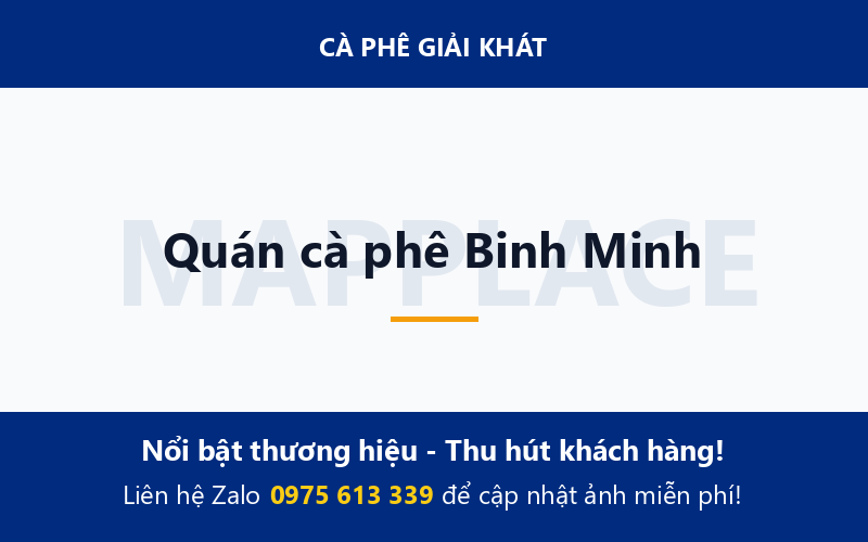 Quán cà phê Binh Minh