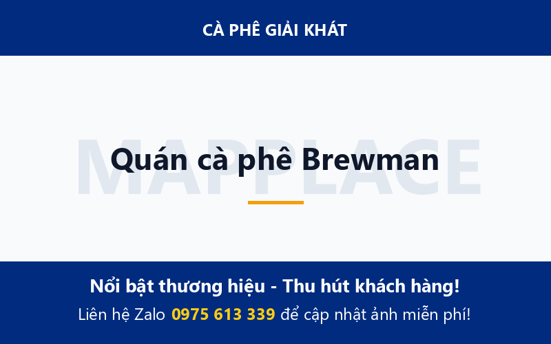 Quán cà phê Brewman