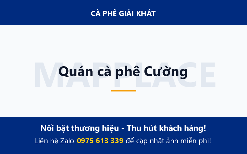 Quán cà phê Cường