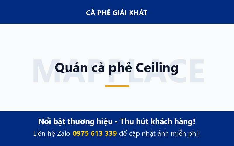 Quán cà phê Ceiling