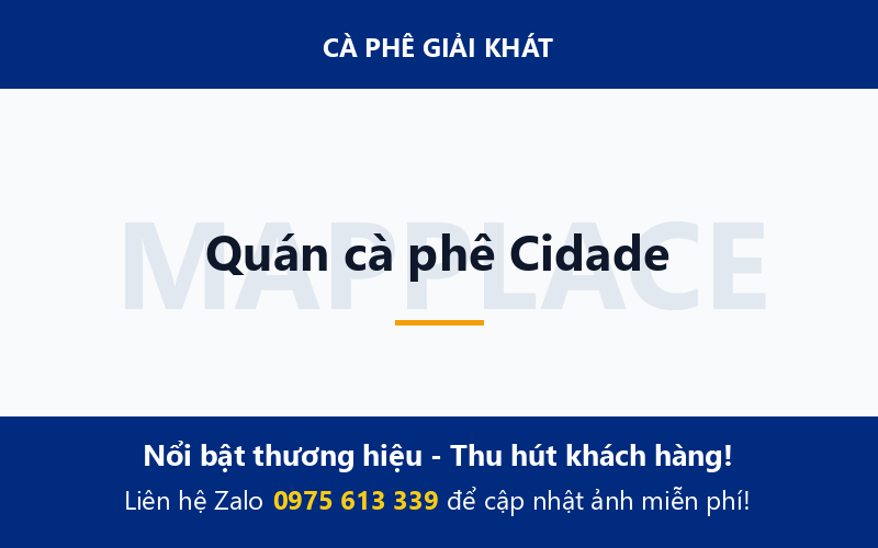 Quán cà phê Cidade