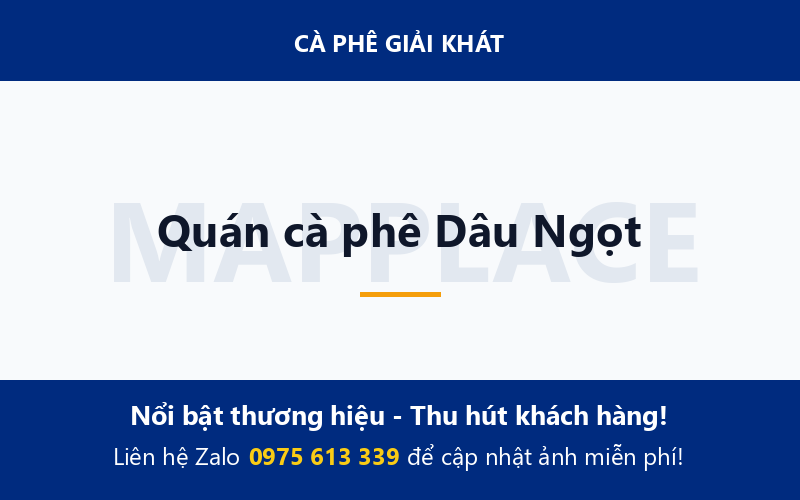 Quán cà phê Dâu Ngọt